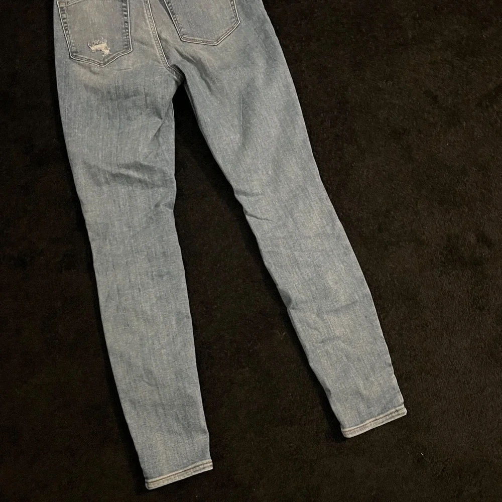 PacSun High Rise Jegging Womens Size 26 Distressed Ripped Light Wash Blue‎ Denim